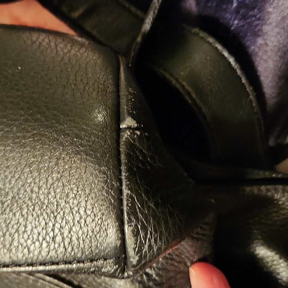 Michael Kors Black Leather Hobo Bag - Picture 6 of 7
